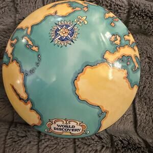 Tiffany & Co. Tauck World Discovery Trinket Box Ceramic Perfect Condition
